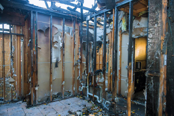 Professional Fire Damage Repair technician working in Westminster, MD